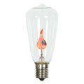 Vividlighting ST40 Clear Flicker Flame E17 Replacement Bulbs - 10 VI583825